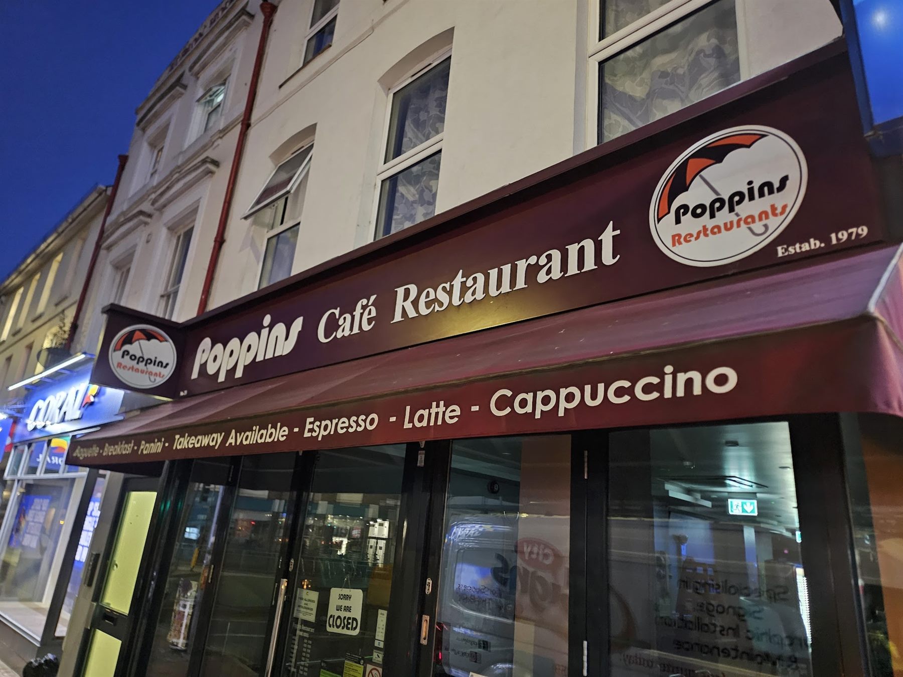 Awning and canopy signage