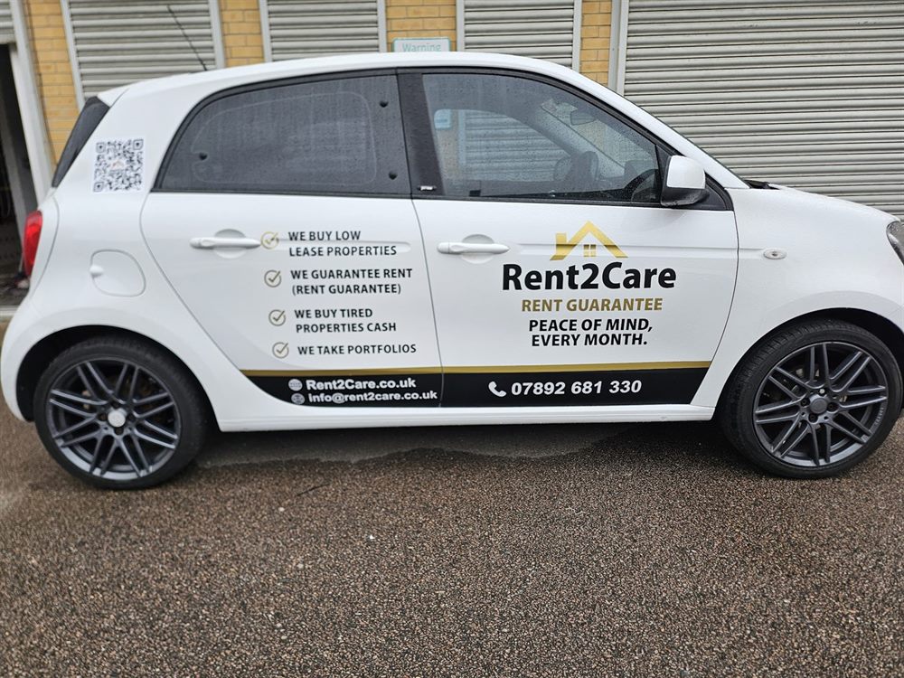 Vehicle graphics for service business